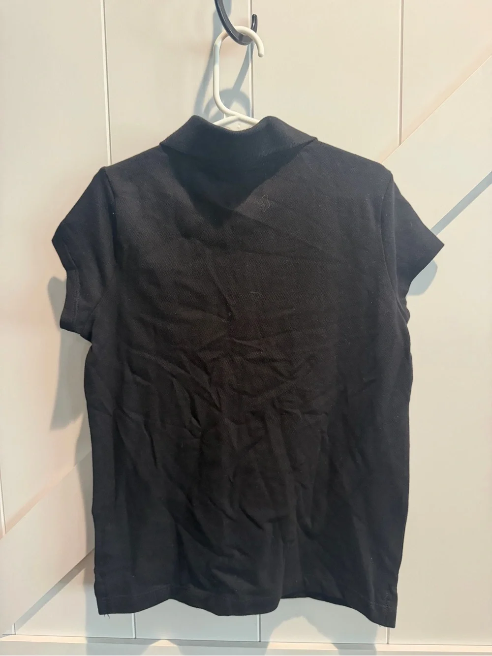 The Children's Place Black Uniform Stretch Polo Shirt - Set of 4
